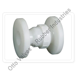 PP Non Return Valve Flange End