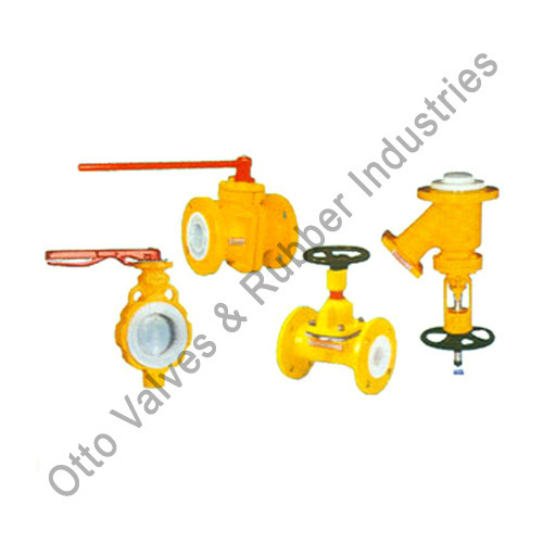 PTFE Lined Valves, Size : 15mm To 150mm