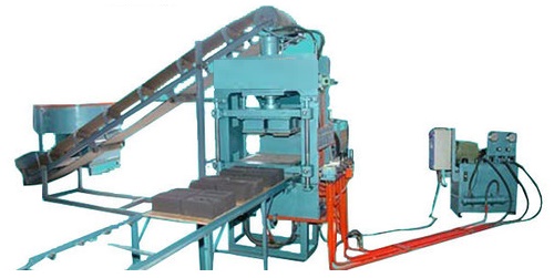 Semi Automatic Fly Ash Bricks Machine