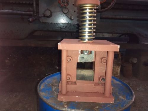 Punishka Industries Flat Bar Cutting Die