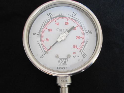 Stainless Steel Pressure Gauges