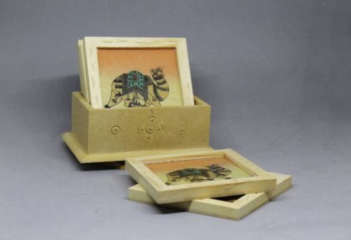 Jaipur Tea Coasters Camel