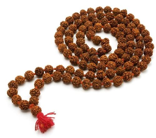 5 Mukhi Nepal Rudraksha Mala, Size : Standard