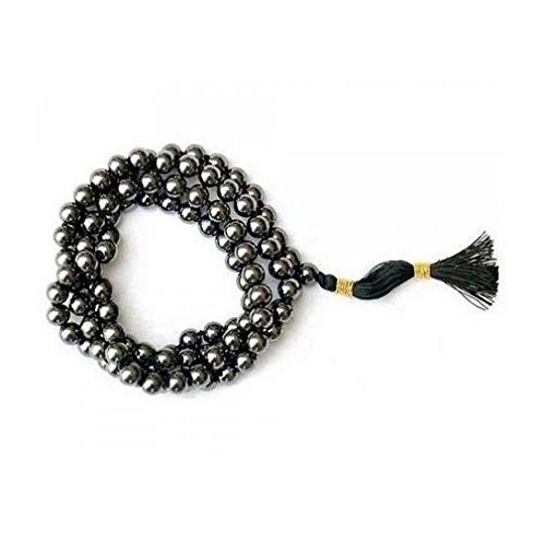 Magnet Stone 8 Mm Beads Size Mala, Magnetic Mala For Male & Female