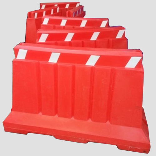 Plastic Road Barrier, Color : Red