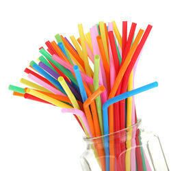 Plastic Straw, For Cold Drinks, Juices, Pattern : Plain