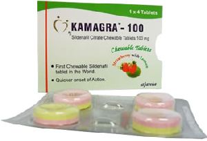 Strawberry Kamagra Polo Chewable Tablets, For Digestive System Medicines, Packaging Type : Strips