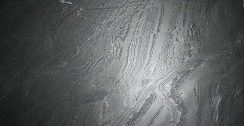 Ocean Black Quartzite Stone for Kitchen Top, Staircase, Walls Flooring
