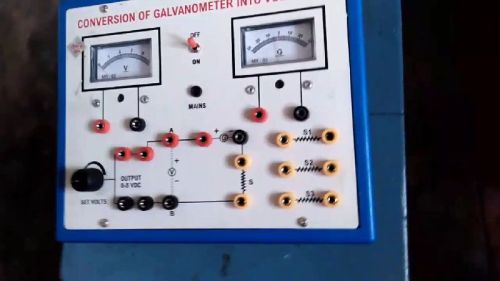 Conversion Of Galvanometer Into Ammeter, Feature : Durable