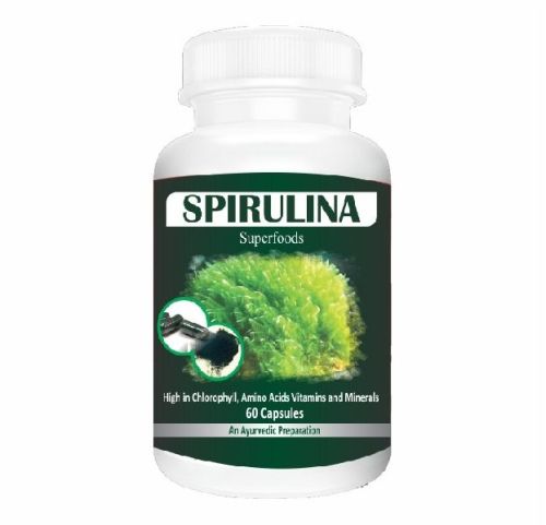 Natural Hills Spirulina Capsule, Packaging Type : Bottle