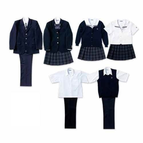 Check Cotton School Uniform, Size : Large, Medium, Small