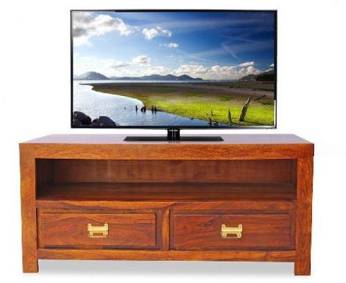 Rectangular Wooden TV Cabinet