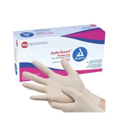 Latex Medium Examination Gloves, For Lab, Length : 10-15inches, 15-20inches