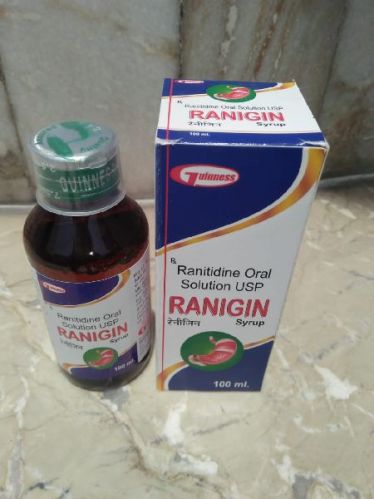 Ranitidine Oral Solution, Packaging Type : Bottle