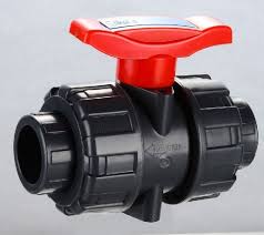 Plastic UPVC Union Ball Valve, For Pipe Fittings, Color : Black