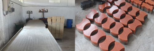 Paver block making machine
