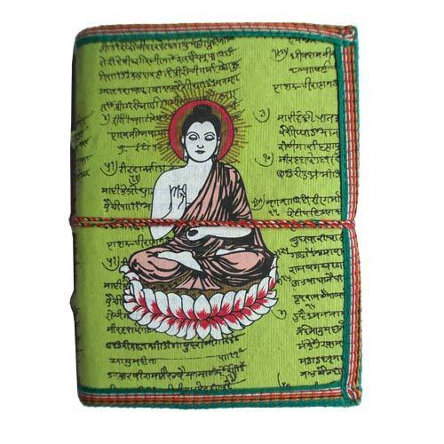 Buddha Print Leather Diary, For Writing, Coloring, Daily Use, Style : Antique