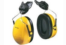 Helmet Mounted Ear Muff