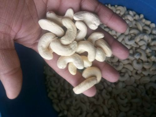 Curve Cashew Nuts, For Food, Snacks, Sweets, Certification : FSSAI Certified