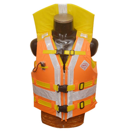 Deluxe Sports Life Jacket ( 3 Locks With Chain & Wing )