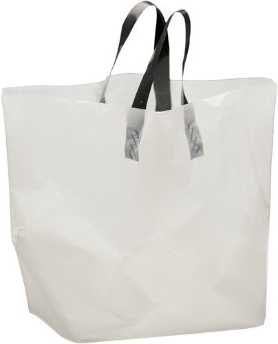 Rectangular Non Woven Plain Loop Handle Bags, Color : Customized