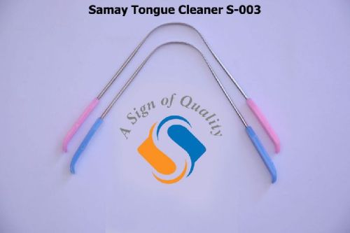 S-003 Stainless Steel Tongue Cleaner, Feature : Durable