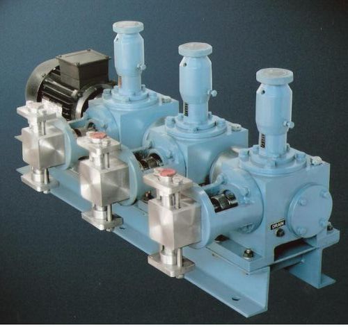 Multi Head Plunger Dosing Pump, For Industrial, Voltage : 220 V / 380 V / 415 V