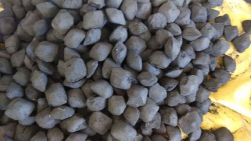 Coconut shell charcoal briquettes