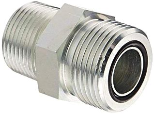 Round O Seal Pipe Thread Adapter, Color : Gray