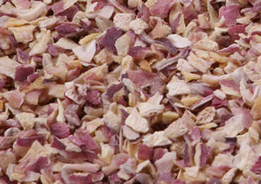Dehydrated Red Onion Chopped, Size : 3 To 5 Mm