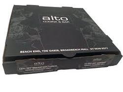 Printed Pizza Boxes