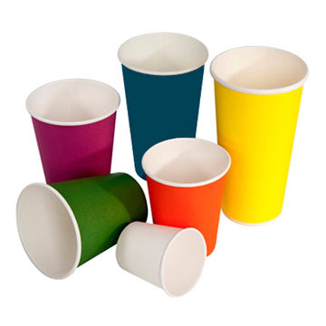 Round Paper Cups, For Coffee, Cold Drinks, Food, Ice Cream, Tea, Style : Single Wall