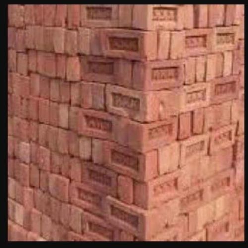 Rectangle Clay Construction Bricks, Color : Red