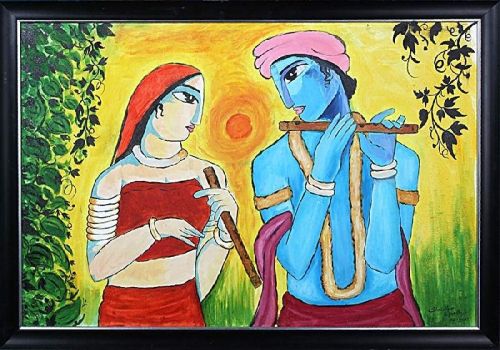 Handmade Paintings, Style : Antique