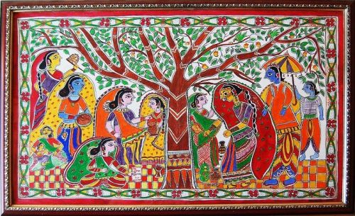 Madhubani Paintings, Style : Modern