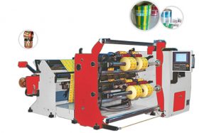 Shaft Slitter Rewinder Machine