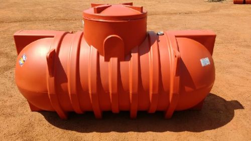 Polyethylene Septic Tank, Color : Red