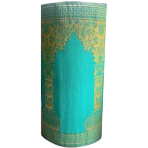 Rectangular Sea Green Printed Prayer Mats, Size : 4 X 30 Feet