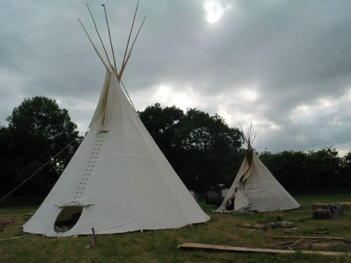 Canvas Tipi Tent
