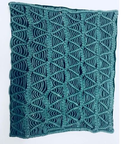 Crocheted Cotton Cushion Cover, Size : 50cm X 50cm (customized Size)