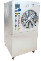 STERIMAC INDIA Stainless Steel Autoclave Steam Sterilizer, Color : White