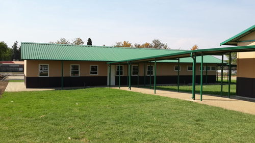 Paint Coated MS Steel Prefabricated School, Feature : Easily Assembled, Eco Friendly