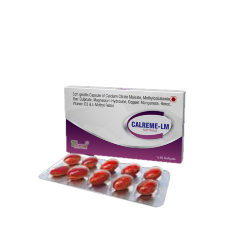 Calreme-LM Capsules, Certification : USP