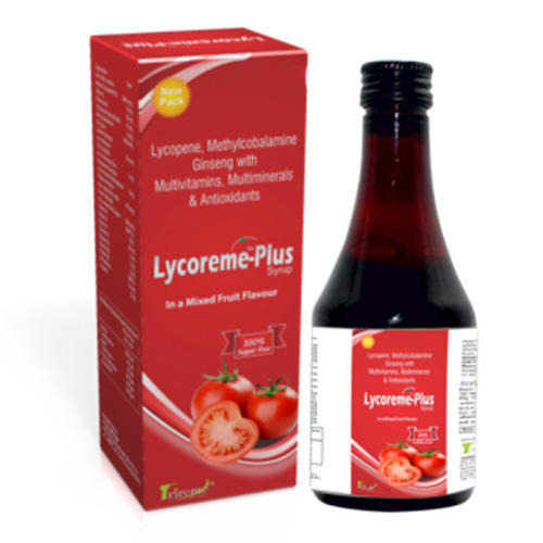 Lycoreme-Plus Syrup, Bottle Size : 100 Ml