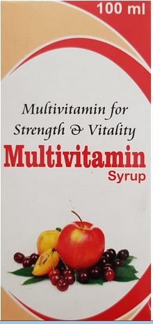 Multivitamin Syrup, Form : Liquid