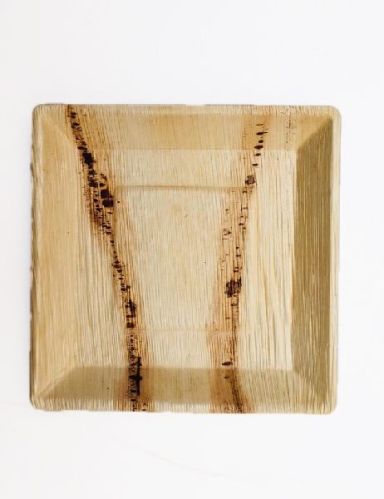 Areca Leaf Serving Trays, Size : 25x25cm