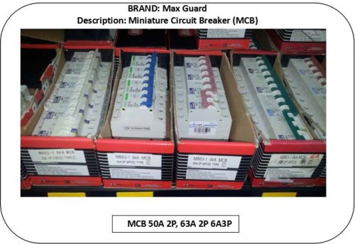 Miniature circuit breaker, Brand Name : MAX GUARD