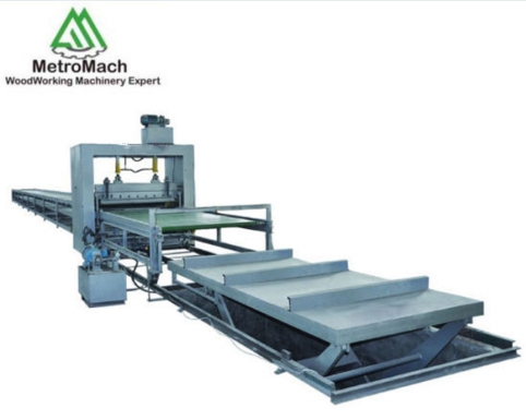 Automatic Plywood Assemble Line Paving Machine, Brand Name : METRO