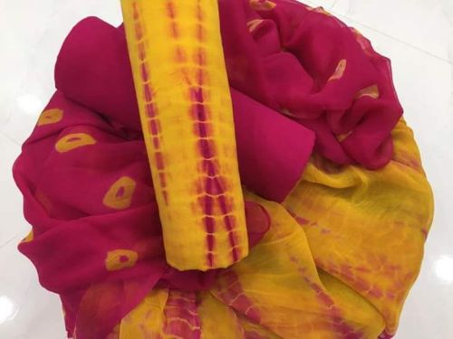 Jaipuri Cotton Unstitched Suits, Technics : Woven