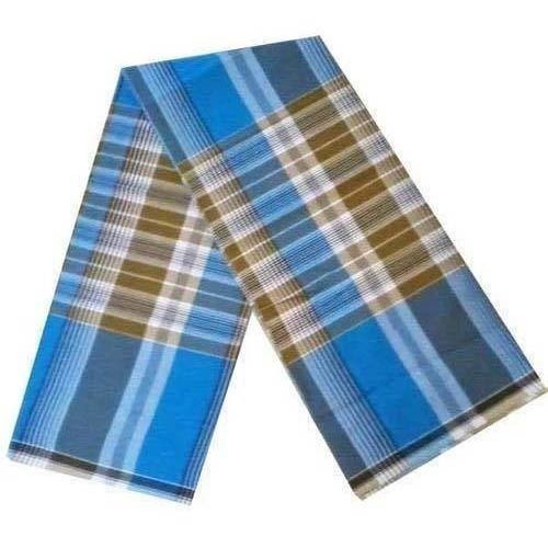 Checked Mens Cotton Lungi, Feature : Anti-Wrinkle, Comfortable